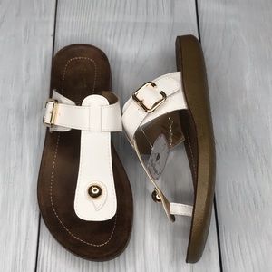 White Sandals